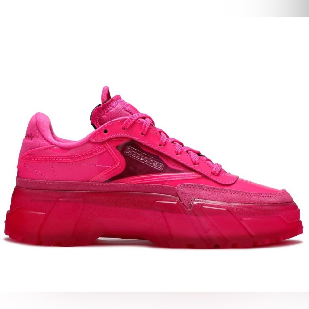 Cardi B Reebok Collection Hot Pink Sneakers. Size 7.5 women’s